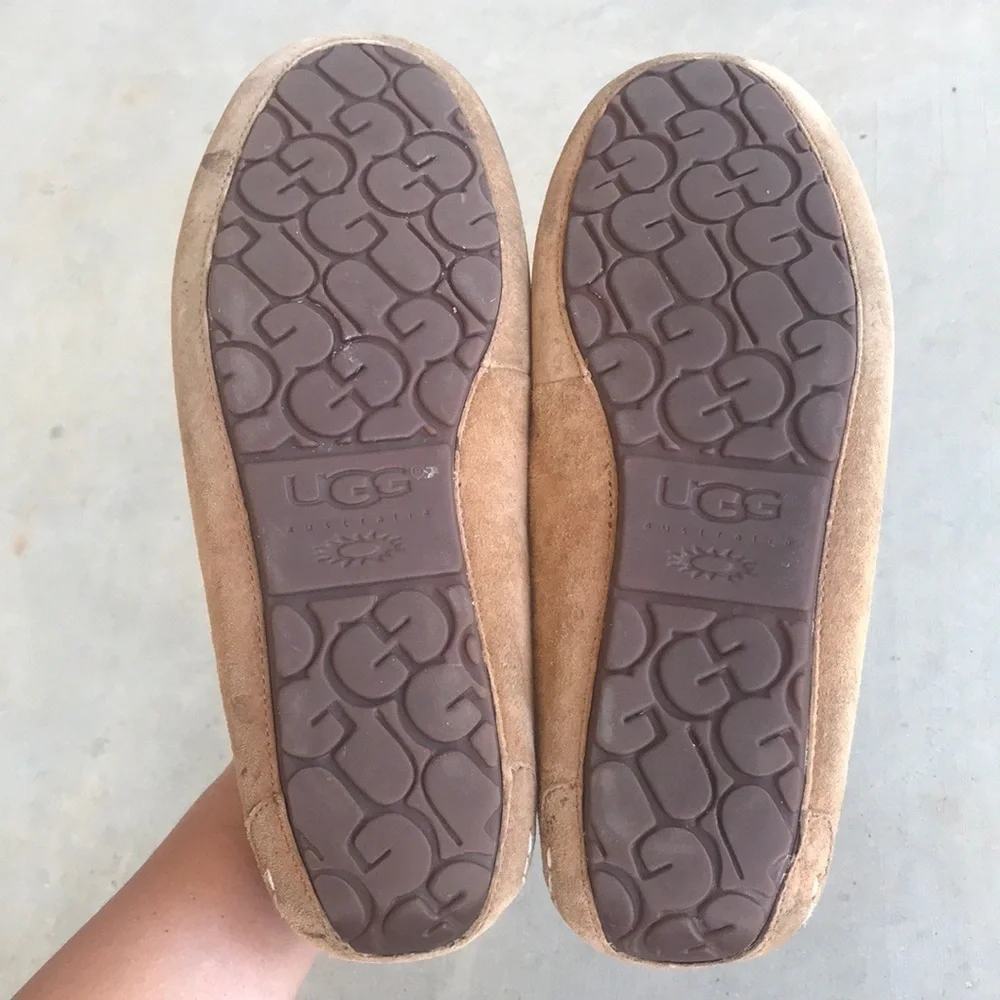 UGG Men’s Ascot Slipper Chestnut Shearling Lined